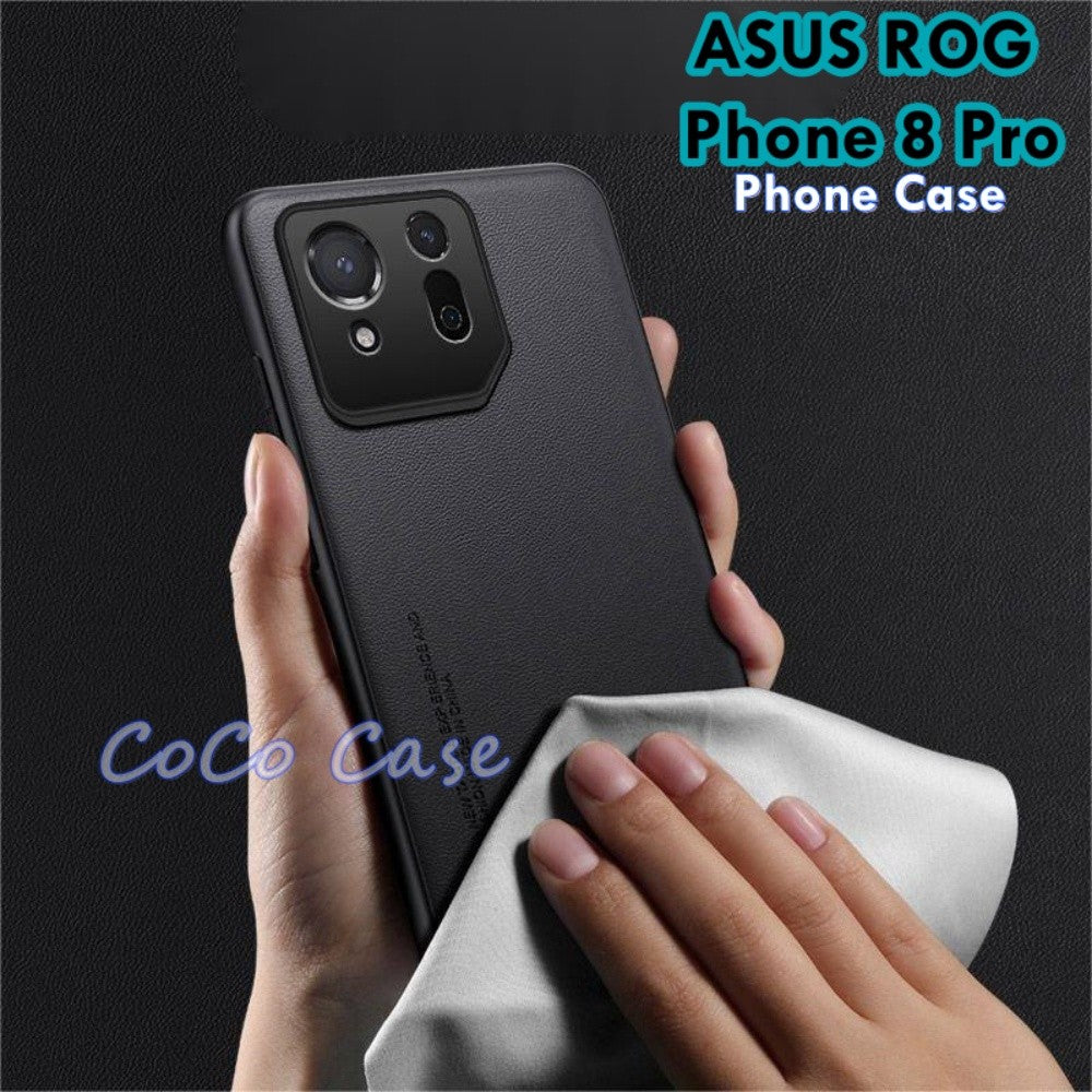For ASUS ROG Phone 8 Pro Cover Silicone Professional Full Case Classic Simple Solid Color Phone Case Cover sweatproof