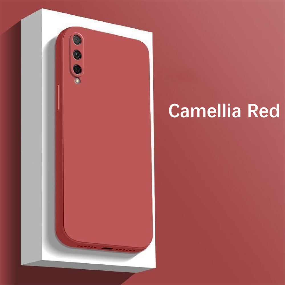For Honor 9X Pro Cover Drop and wear resistant Silicone Full Case Classic Simple Solid Color Phone Case Cover