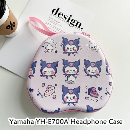 For Yamaha YH-E700A Headphone Case Cool Cartoon Pattern Headset Earpads Storage Bag Casing Box
