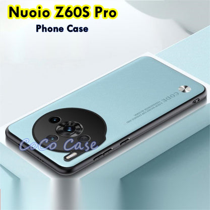 For Nuoio Z60S Pro Cover Silicone Professional Full Case Classic Simple Solid Color Phone Case Cover sweatproof