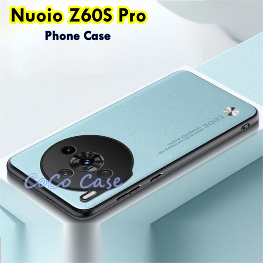 For Nuoio Z60S Pro Cover Silicone Professional Full Case Classic Simple Solid Color Phone Case Cover sweatproof