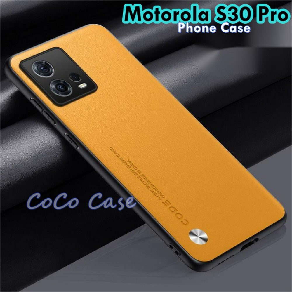 For Motorola S30 Pro Cover Silicone Professional Full Case Classic Simple Solid Color Phone Case Cover sweatproof