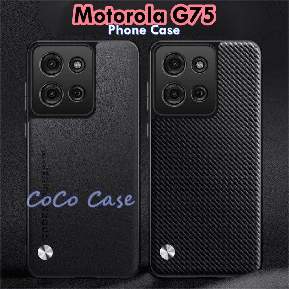 For Motorola G75 Cover Silicone Professional Full Case Classic Simple Solid Color Phone Case Cover sweatproof
