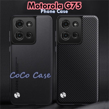 For Motorola G75 Cover Silicone Professional Full Case Classic Simple Solid Color Phone Case Cover sweatproof