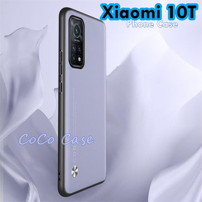For Xiaomi 10T Cover Silicone Professional Full Case Classic Simple Solid Color Phone Case Cover sweatproof