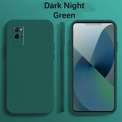 For Honor Play 4 Pro Cover Drop and wear resistant Silicone Full Case Classic Simple Solid Color Phone Case Cover