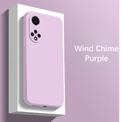 For Huawei Nova 9 Pro Cover Drop and wear resistant Silicone Full Case Classic Simple Solid Color Phone Case Cover