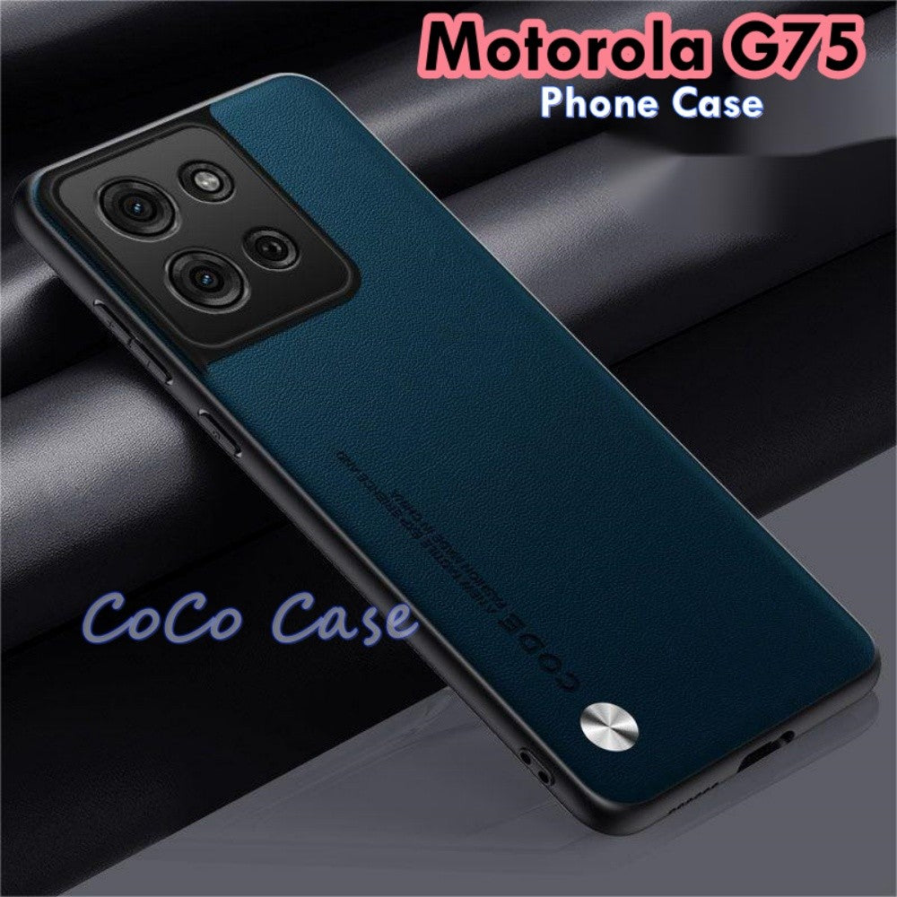 For Motorola G75 Cover Silicone Professional Full Case Classic Simple Solid Color Phone Case Cover sweatproof
