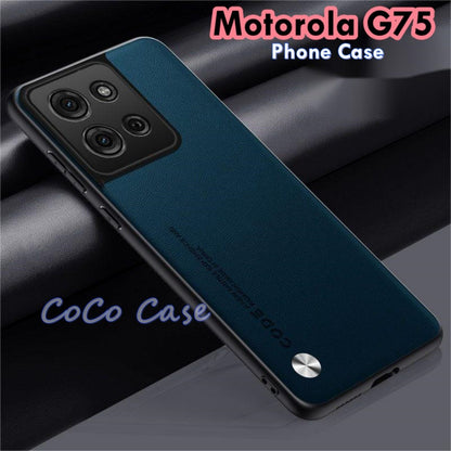 For Motorola G75 Cover Silicone Professional Full Case Classic Simple Solid Color Phone Case Cover sweatproof