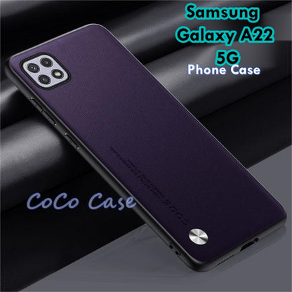 For Samsung Galaxy A22 5G Cover Silicone Professional Full Case Classic Simple Solid Color Phone Case Cover sweatproof