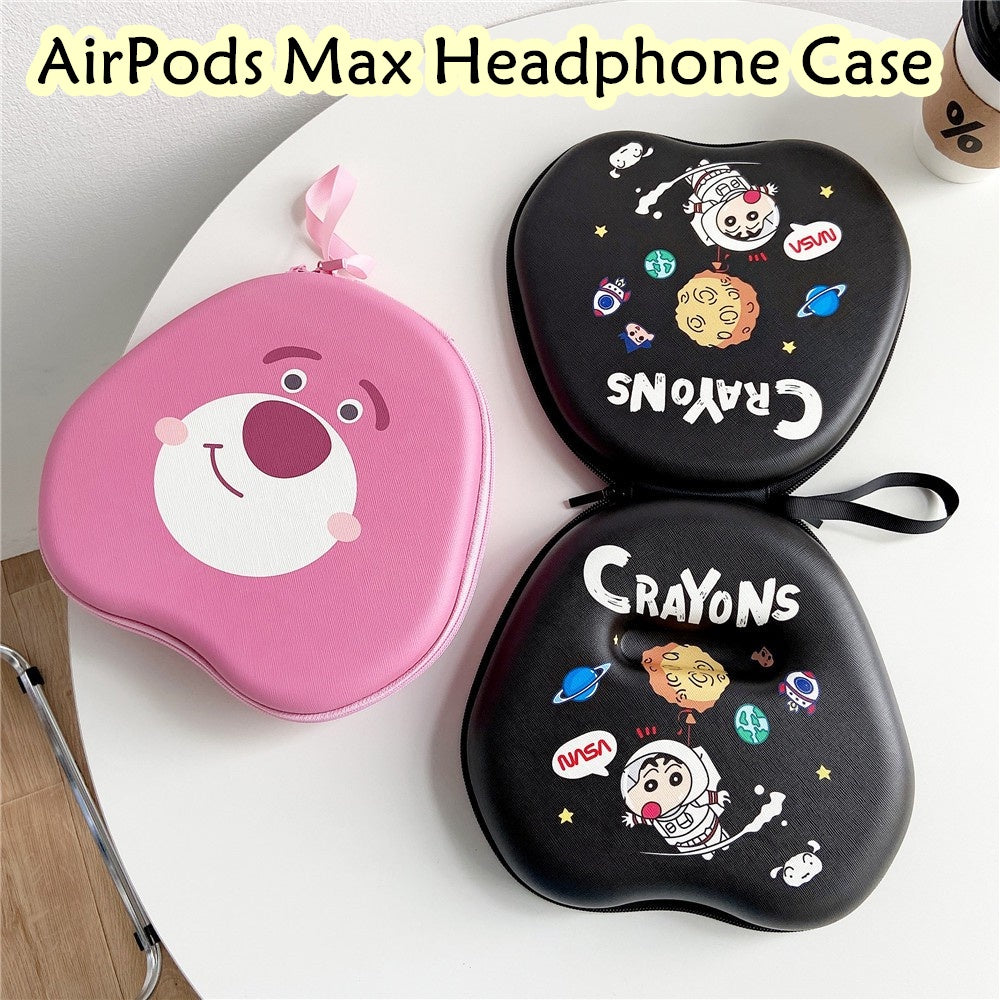For AirPods Max Headphone Case Cartoon Creative Patterns Headset Earpads Storage Bag Casing Box