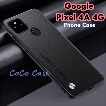 For Google Pixel 4A 4G Cover Silicone Professional Full Case Classic Simple Solid Color Phone Case Cover sweatproof