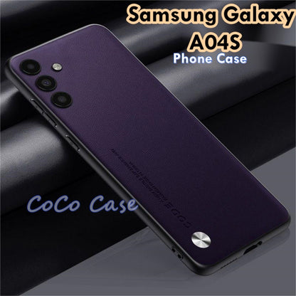 For Samsung Galaxy A04S Cover Silicone Professional Full Case Classic Simple Solid Color Phone Case Cover sweatproof