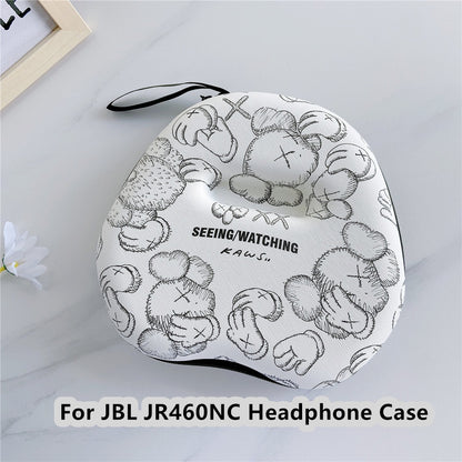 For JBL JR460NC Headphone Case Cartoon Creative Patterns Headset Earpads Storage Bag Casing Box