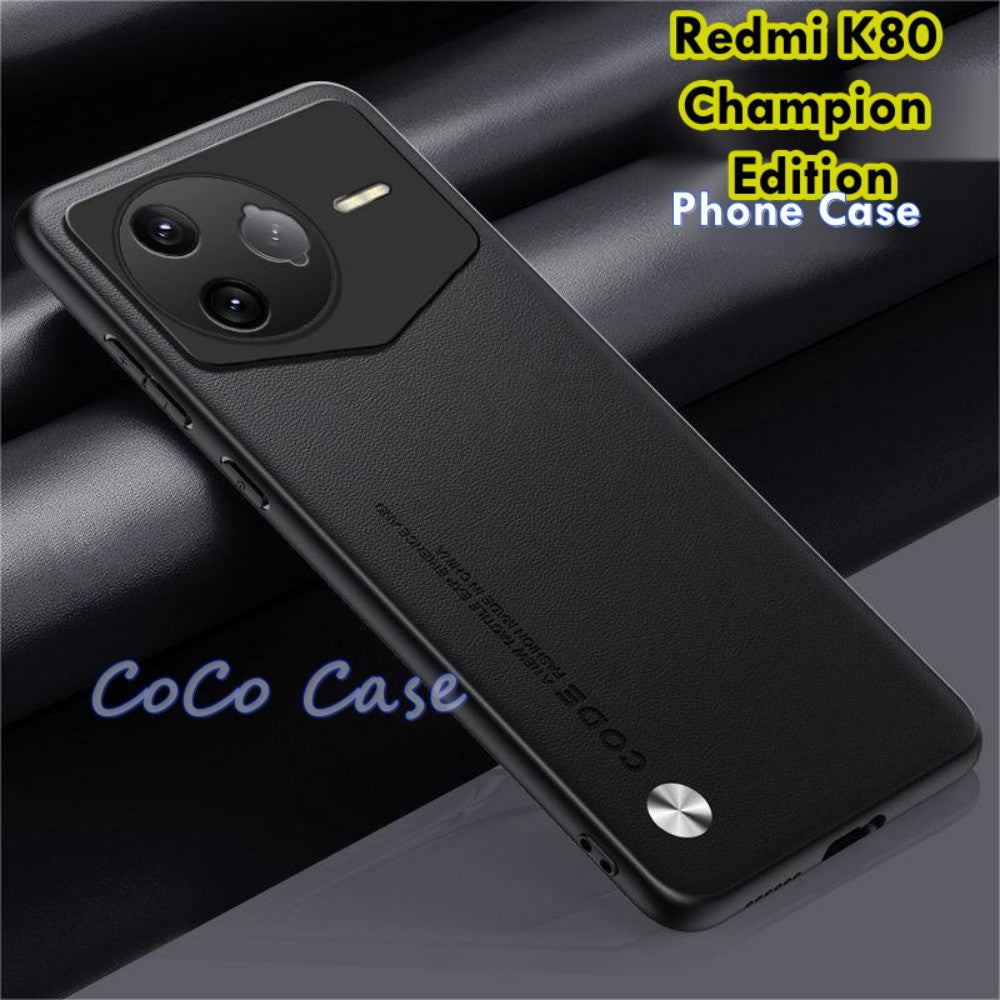 For Redmi K80 Champion Edition Cover Silicone Professional Full Case Classic Simple Solid Color Phone Case Cover sweatproof