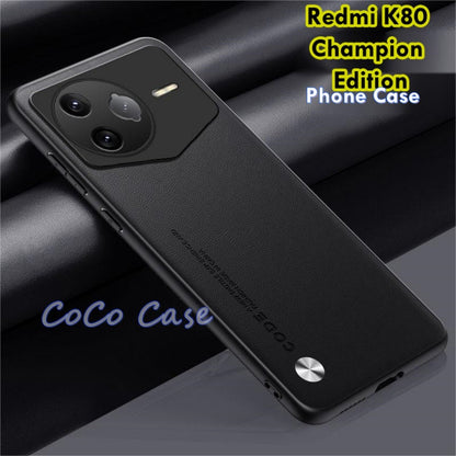 For Redmi K80 Champion Edition Cover Silicone Professional Full Case Classic Simple Solid Color Phone Case Cover sweatproof
