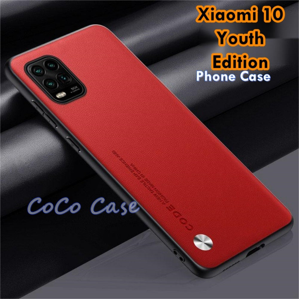 For Xiaomi 10 Youth Edition Cover Silicone Professional Full Case Classic Simple Solid Color Phone Case Cover sweatproof