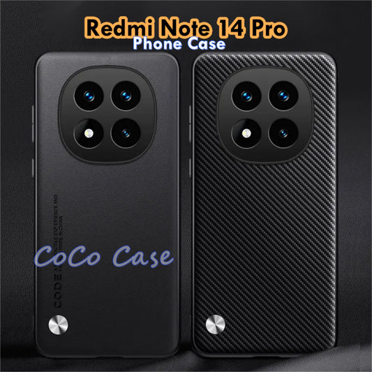 For Redmi Note 14 Pro Cover Silicone Professional Full Case Classic Simple Solid Color Phone Case Cover sweatproof