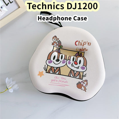 For Technics DJ1200 Headphone Case Cartoon Creative Patterns Headset Earpads Storage Bag Casing Box