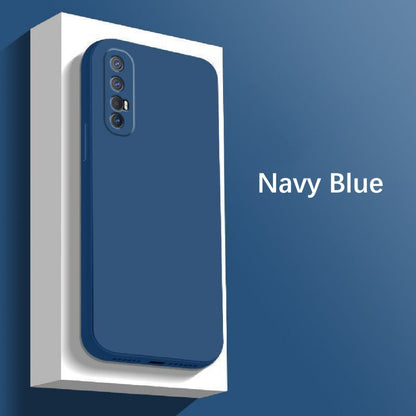 For Realme Narzo 20 Pro Cover Drop and wear resistant Silicone Full Case Classic Simple Solid Color Phone Case Cover