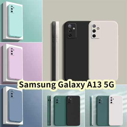 For Samsung Galaxy A13 5G Cover Drop and wear resistant Silicone Full Case Classic Simple Solid Color Phone Case Cover