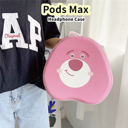 For Pods Max Headphone Case Cartoon Creative Patterns Headset Earpads Storage Bag Casing Box