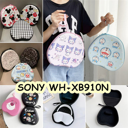 For SONY WH-XB910N Headphone Case Cartoon Creative Patterns Headset Earpads Storage Bag Casing Box