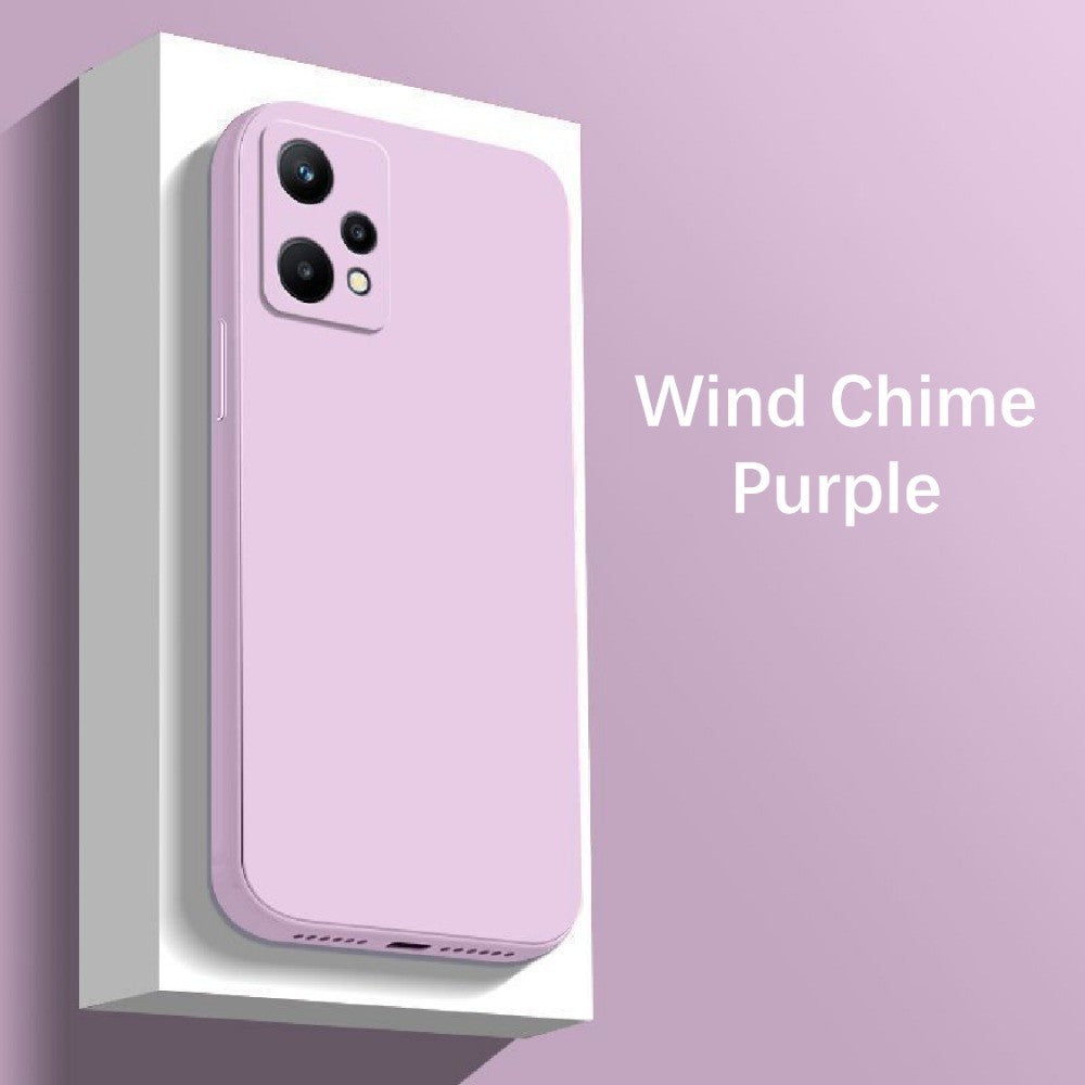 For Realme V25 Cover Drop and wear resistant Silicone Full Case Classic Simple Solid Color Phone Case Cover
