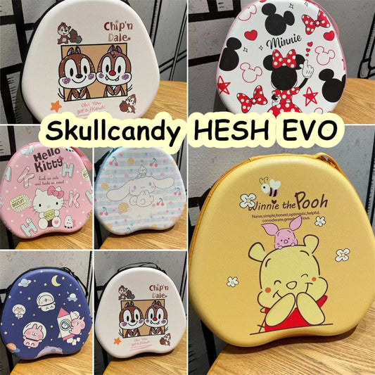 For Skullcandy HESH EVO Headphone Case Cartoon Creative Patterns Headset Earpads Storage Bag Casing Box