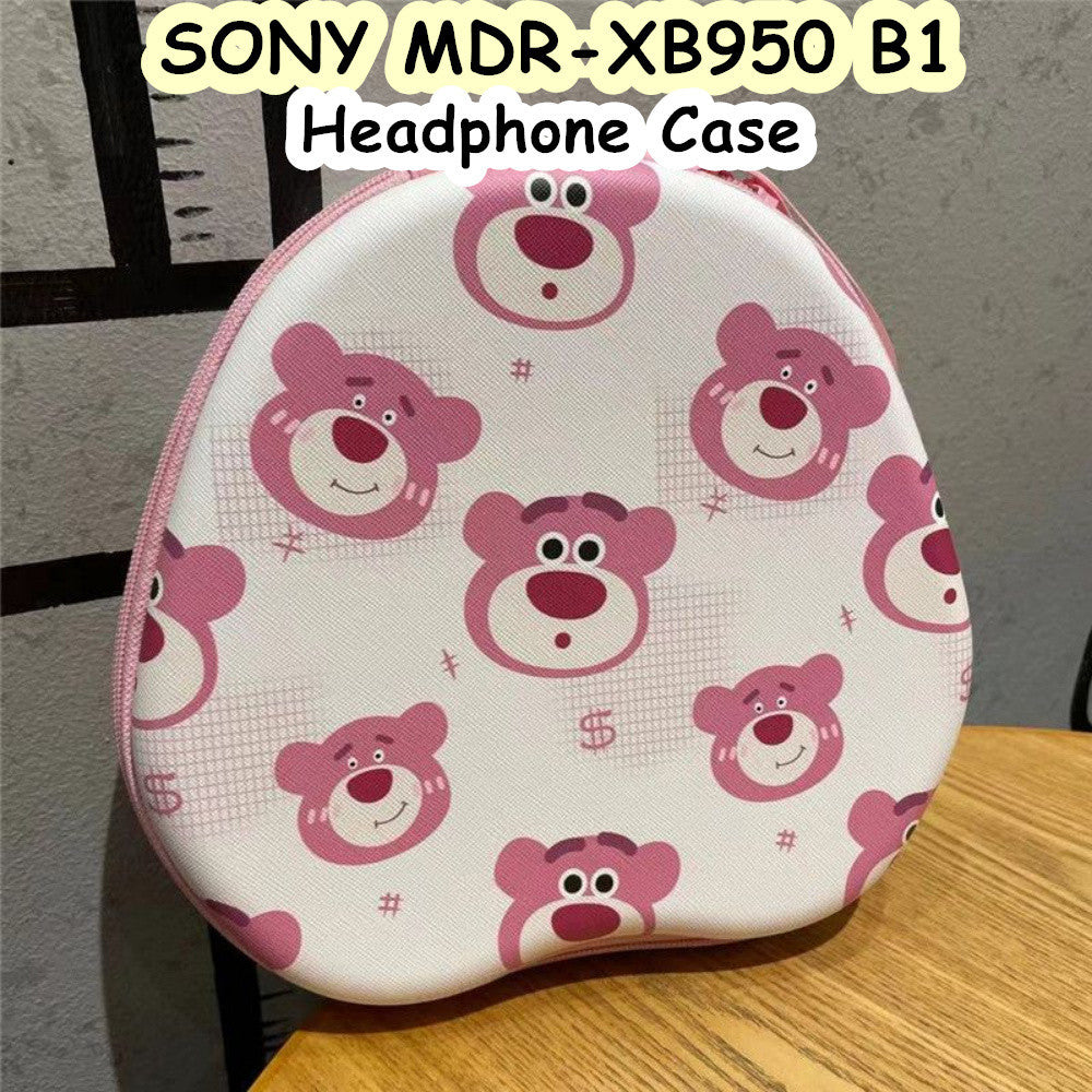 For SONY MDR-XB950 B1 Headphone Case Cartoon Creative Patterns Headset Earpads Storage Bag Casing Box