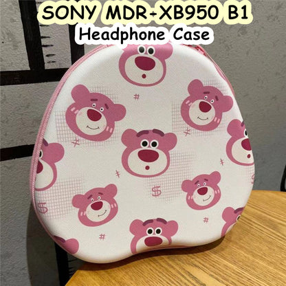 For SONY MDR-XB950 B1 Headphone Case Cartoon Creative Patterns Headset Earpads Storage Bag Casing Box