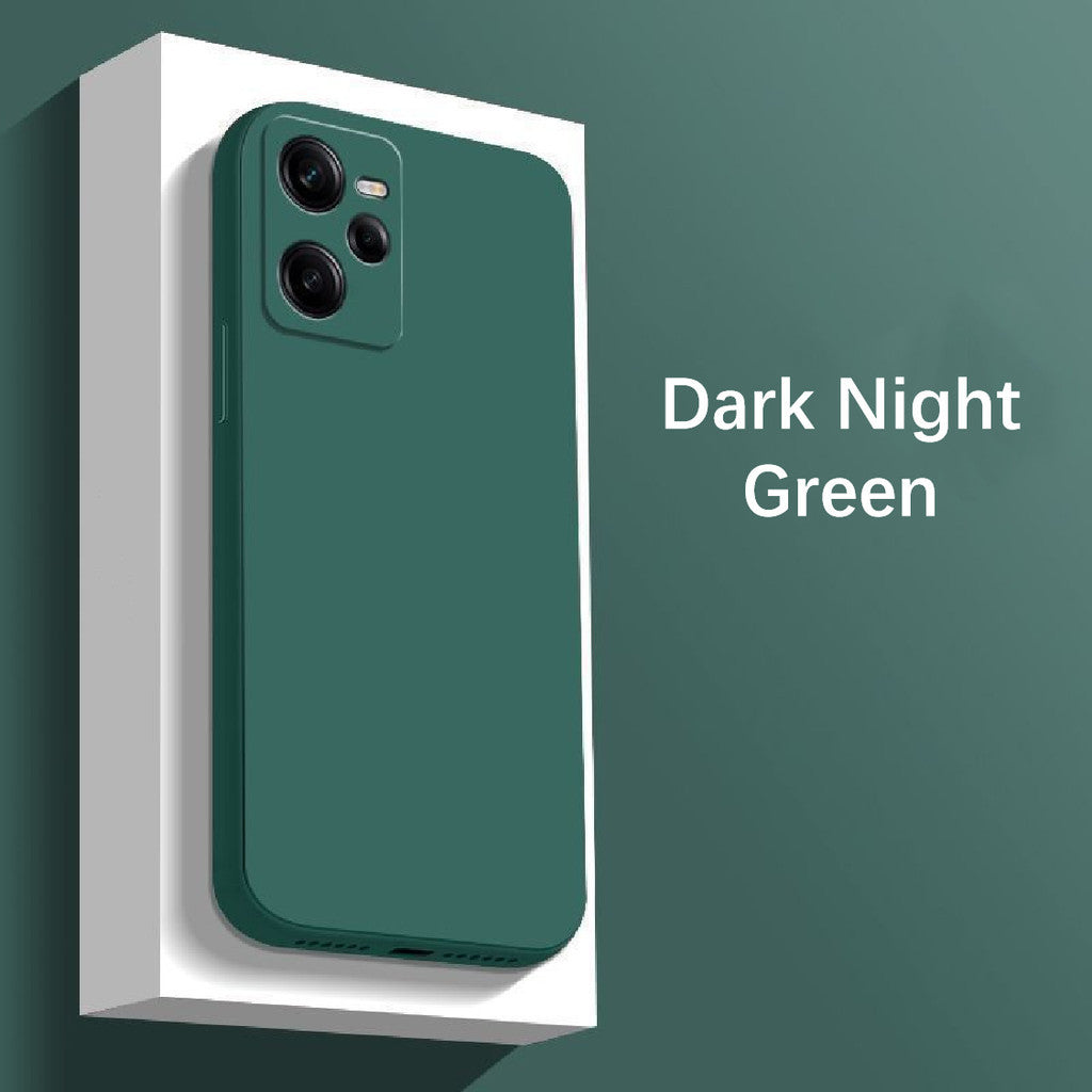 For Realme C35 Cover Drop and wear resistant Silicone Full Case Classic Simple Solid Color Phone Case Cover