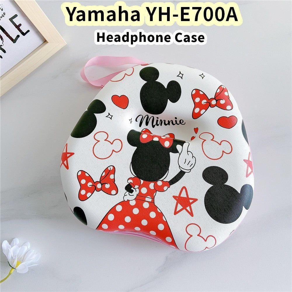 For Yamaha YH-E700A Headphone Case Cartoon Creative Patterns Headset Earpads Storage Bag Casing Box