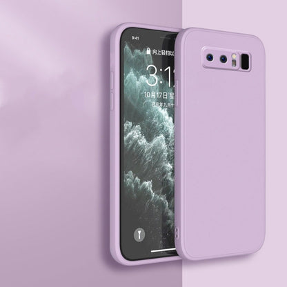 For Samsung Galaxy Note 8 Cover Drop and wear resistant Silicone Full Case Classic Simple Solid Color Phone Case Cover