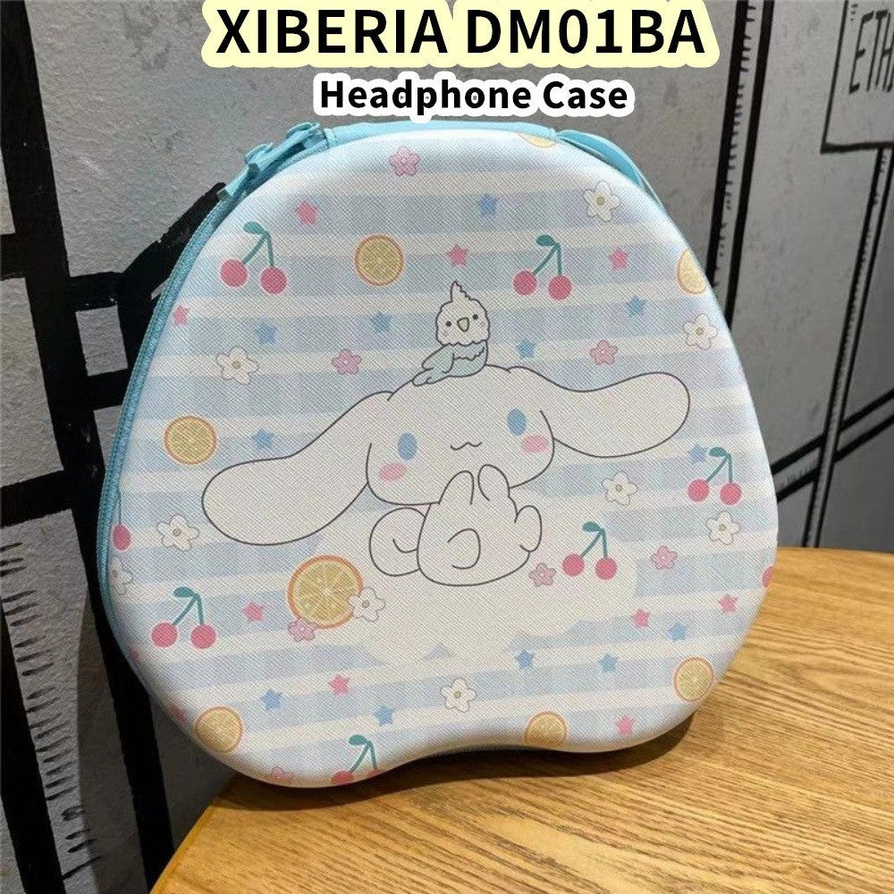 For XIBERIA DM01BA Headphone Case Cartoon Creative Patterns Headset Earpads Storage Bag Casing Box