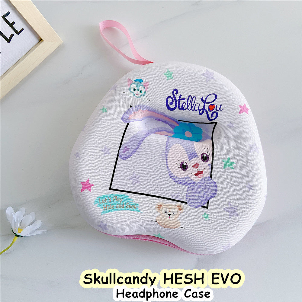 For Skullcandy HESH EVO Headphone Case Cartoon Creative Patterns Headset Earpads Storage Bag Casing Box