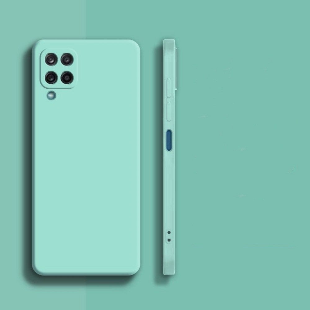 For Samsung Galaxy M42 5G Cover Drop and wear resistant Silicone Full Case Classic Simple Solid Color Phone Case Cover