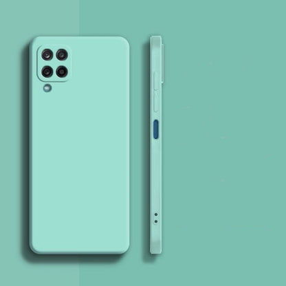 For Samsung Galaxy M42 5G Cover Drop and wear resistant Silicone Full Case Classic Simple Solid Color Phone Case Cover