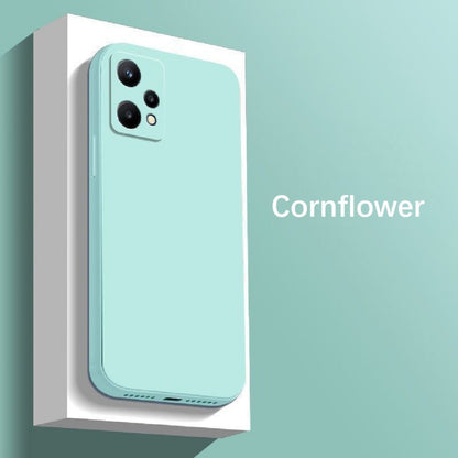 For Realme V25 Cover Drop and wear resistant Silicone Full Case Classic Simple Solid Color Phone Case Cover