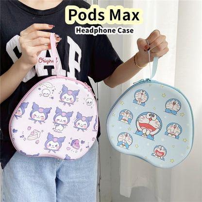 For Pods Max Headphone Case Cartoon Creative Patterns Headset Earpads Storage Bag Casing Box