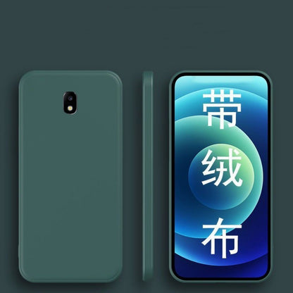 For Samsung Galaxy J5 Pro Cover Drop and wear resistant Silicone Full Case Classic Simple Solid Color Phone Case Cover