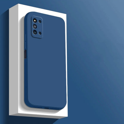 For OPPO R15 Cover Drop and wear resistant Silicone Full Case Classic Simple Solid Color Phone Case Cover