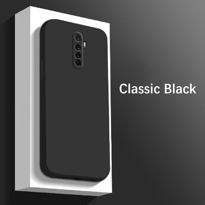 For Realme X2 Pro Cover Drop and wear resistant Silicone Full Case Classic Simple Solid Color Phone Case Cover