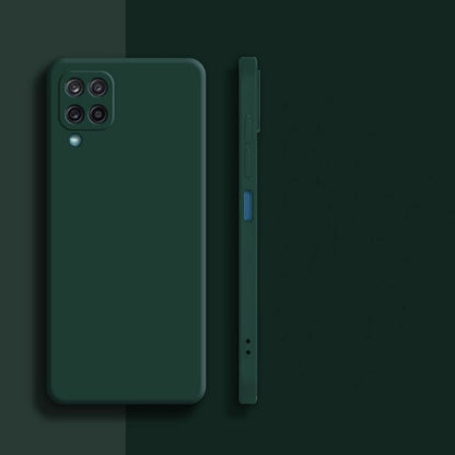 For Samsung Galaxy M42 5G Cover Drop and wear resistant Silicone Full Case Classic Simple Solid Color Phone Case Cover