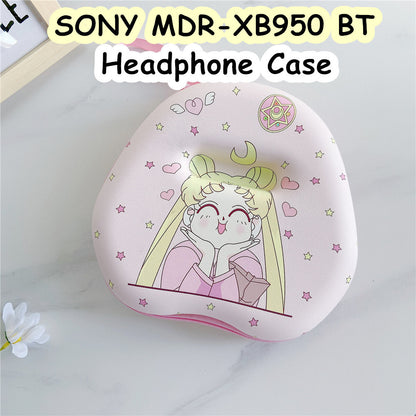 For SONY MDR-XB950 BT Headphone Case Cartoon Creative Patterns Headset Earpads Storage Bag Casing Box