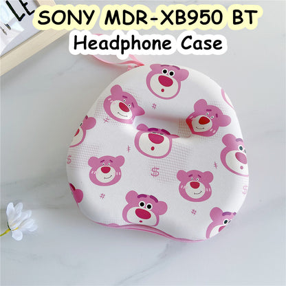 For SONY MDR-XB950 BT Headphone Case Cartoon Creative Patterns Headset Earpads Storage Bag Casing Box