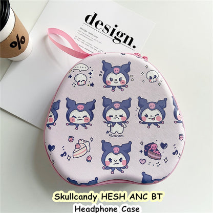 For Skullcandy HESH ANC BT Headphone Case Cartoon Creative Patterns Headset Earpads Storage Bag Casing Box