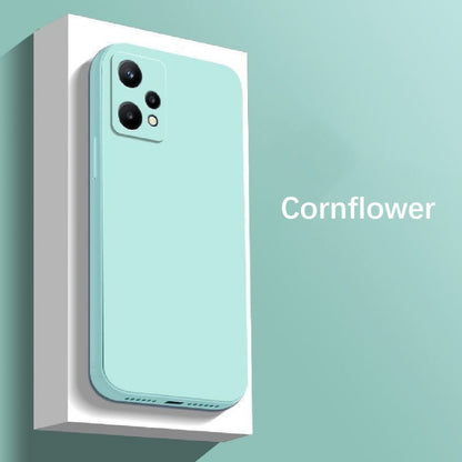 For Realme 9 Pro Cover Drop and wear resistant Silicone Full Case Classic Simple Solid Color Phone Case Cover
