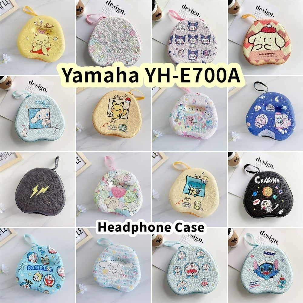 For Yamaha YH-E700A Headphone Case Cartoon Creative Patterns Headset Earpads Storage Bag Casing Box