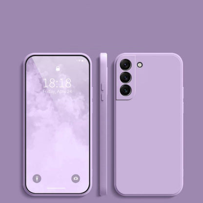 For Samsung Galaxy S23 Plus Cover Drop and wear resistant Silicone Full Case Classic Simple Solid Color Phone Case Cover